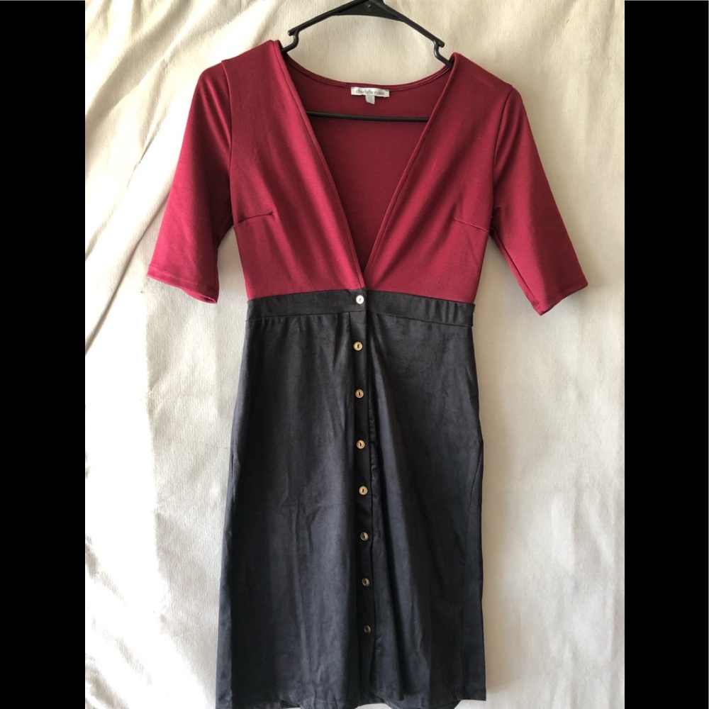 2 tone dress